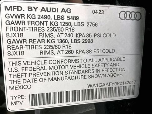 Used 2023 Audi Q5 2.0T Premium w/ Convenience Package AWD/4WD image 21