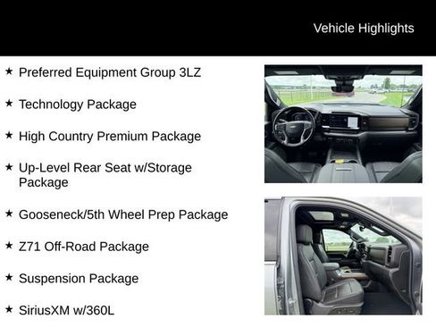 Certified 2024 Chevrolet Silverado 2500 High Country w/ High Country Premium Package AWD/4WD image 12