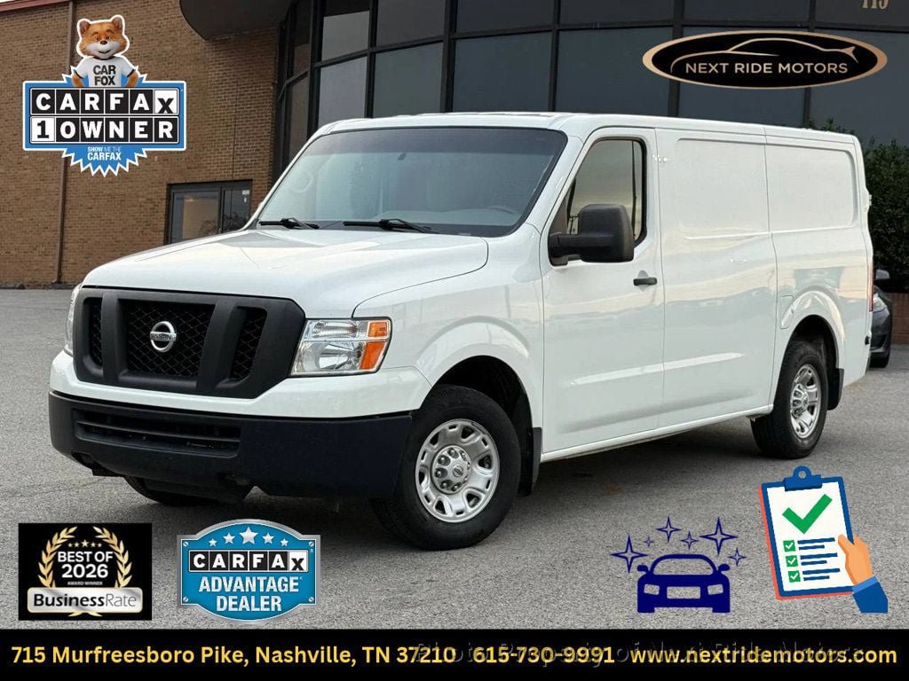 Used 2020 Nissan NV 1500 SV w/ Back Door Glass Package RWD image 1