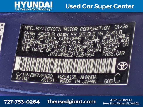 Used 2026 Toyota Corolla SE FWD image 36