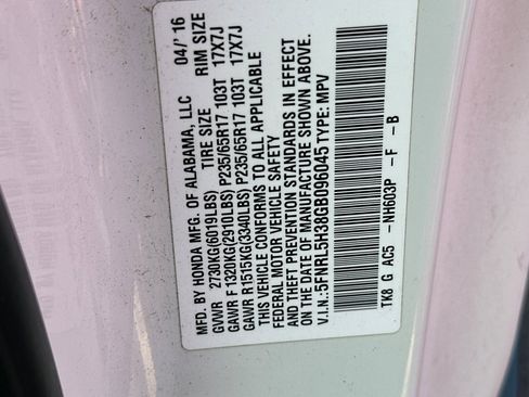 Used 2016 Honda Odyssey SE image 30