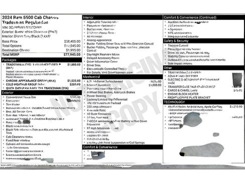 Used 2024 RAM 5500 Tradesman AWD/4WD image 39
