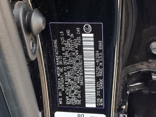 Used 2024 Lexus ES 350 w/ Premium Package FWD image 27