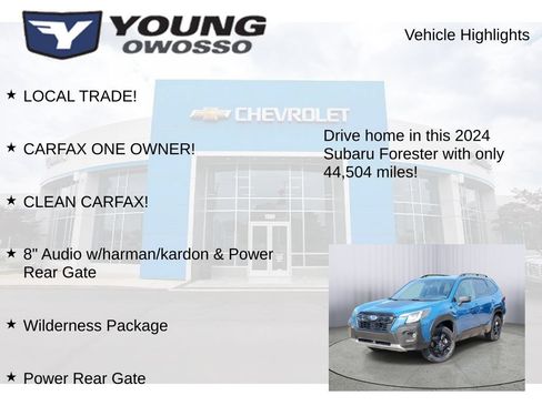 Used 2024 Subaru Forester Wilderness w/ Wilderness Package AWD/4WD image 7