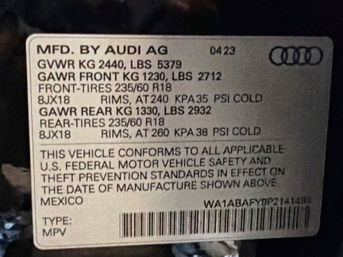 Used 2023 Audi Q5 2.0T Premium w/ Convenience Package AWD/4WD image 12