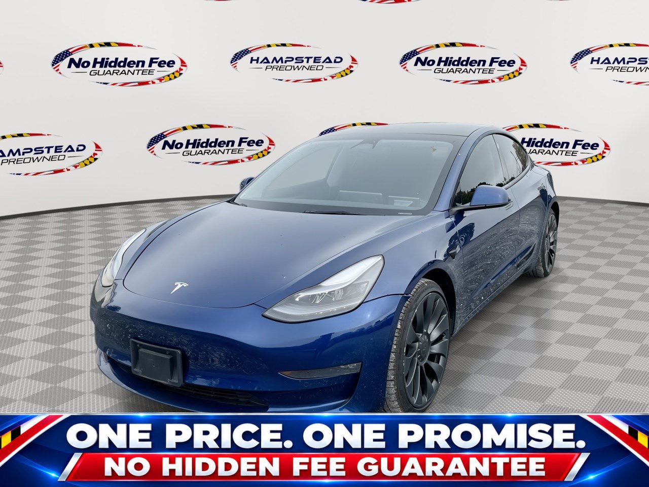Used 2022 Tesla Model 3 Performance AWD/4WD image 1