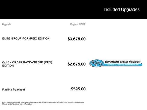 Used 2023 Jeep Compass Limited w/ Elite Group for (Red) Edition image 12