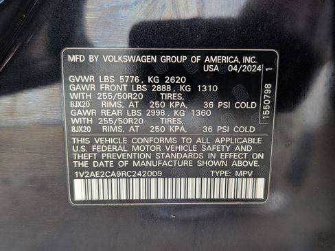 Used 2024 Volkswagen Atlas Cross Sport SEL R-Line image 40