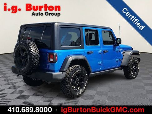 Used 2022 Jeep Wrangler Unlimited Sport AWD/4WD image 6