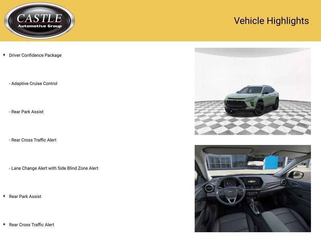 New 2026 Chevrolet Trax ACTIV w/ Driver Confidence Package FWD image 3