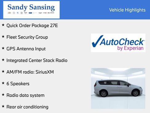 Used 2024 Chrysler Voyager LX w/ Fleet Security Group FWD image 7