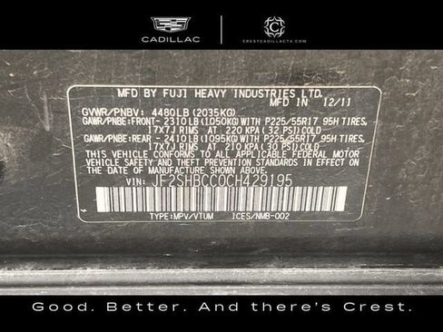 Used 2012 Subaru Forester 2.5X Premium image 27