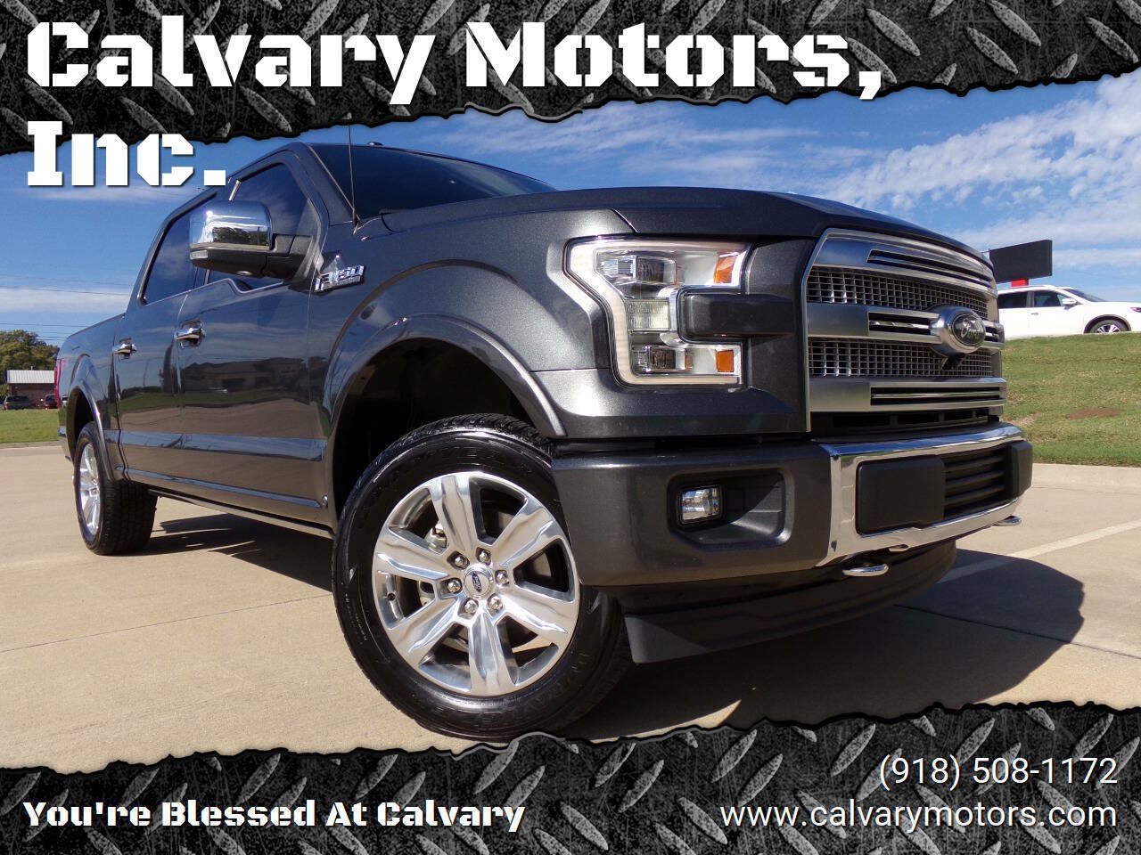 Used 2017 Ford F150 Platinum w/ Equipment Group 701A Luxury AWD/4WD image 1