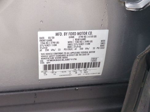 Used 2020 Ford Explorer ST w/ ST Street Pack AWD/4WD image 48