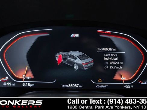 Used 2020 BMW 740i w/ M Sport Package RWD image 16