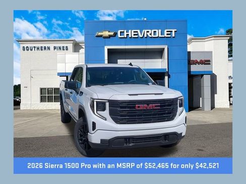New 2026 GMC Sierra 1500 Pro w/ Graphite Edition AWD/4WD image 1