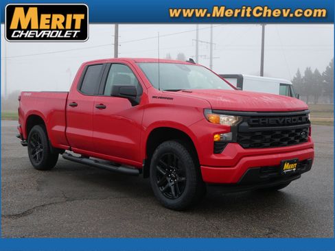 New 2026 Chevrolet Silverado 1500 Custom w/ Turbomax Blackout Package image 1