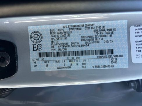 Used 2025 Ford F150 Tremor AWD/4WD image 37