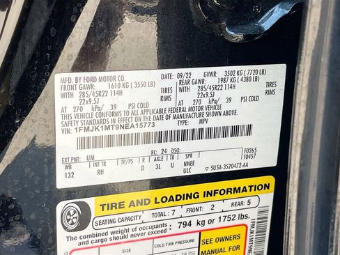 Used 2022 Ford Expedition Max Platinum image 35