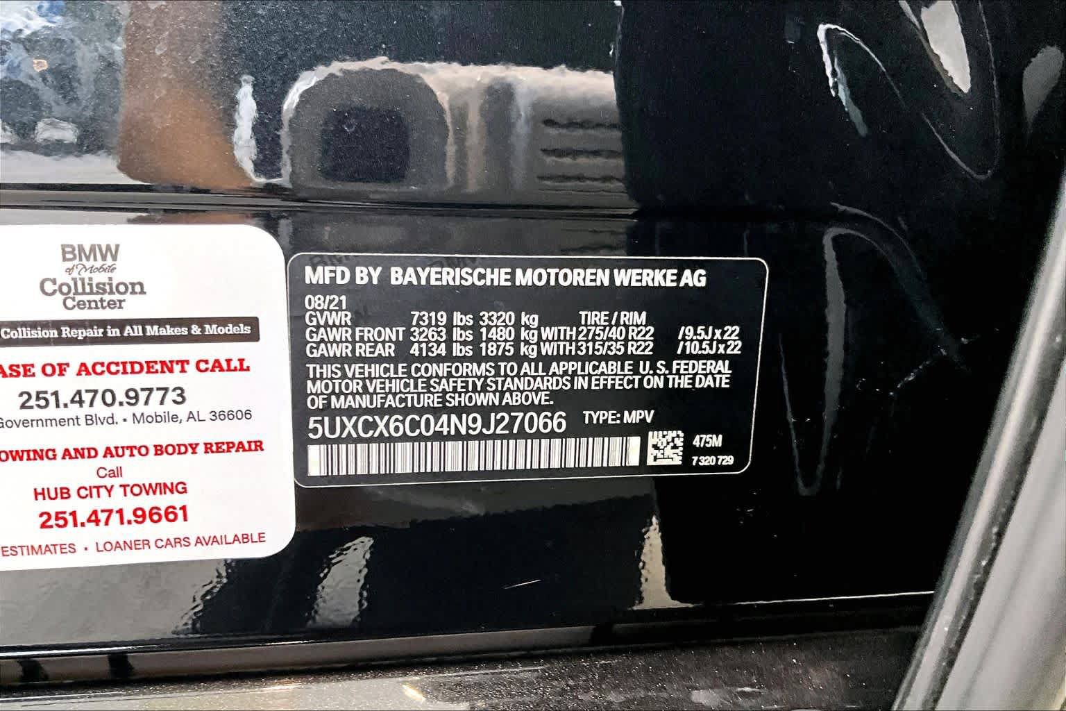 Used 2022 BMW X7 M50i AWD/4WD image 35