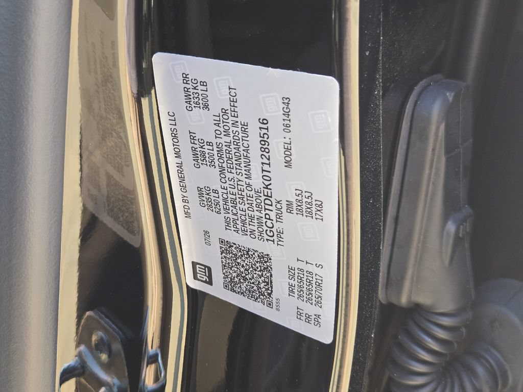 New 2026 Chevrolet Colorado Z71 w/ Technology Package AWD/4WD image 24