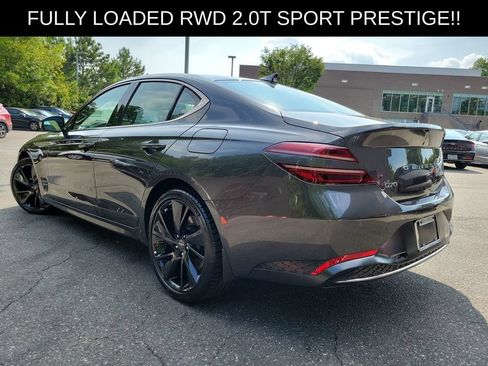 Used 2023 Genesis G70 2.0T w/ Sport Prestige Package RWD image 11