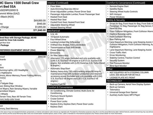 Certified 2023 GMC Sierra 1500 Denali AWD/4WD image 5