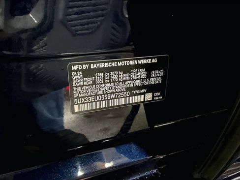 Used 2025 BMW X5 M60i w/ Executive Package AWD/4WD image 37