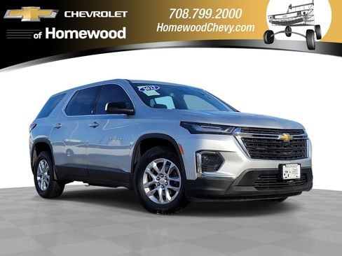 Certified 2022 Chevrolet Traverse LS w/ LPO, Floor Liner Package image 1
