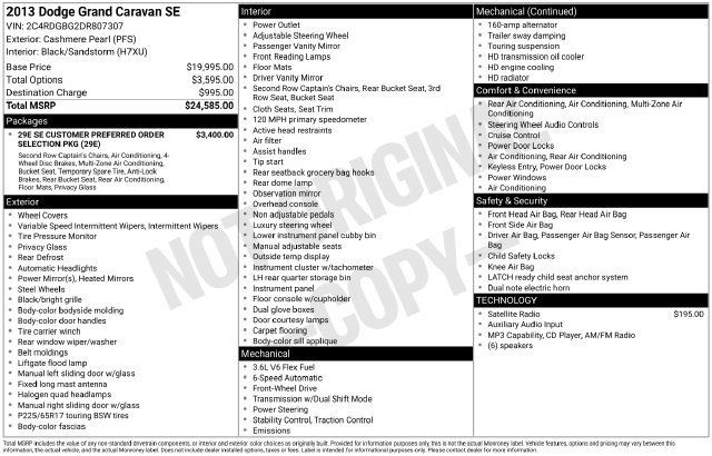 Used 2013 Dodge Grand Caravan SE FWD image 4