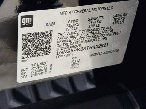 New 2026 Chevrolet Tahoe Z71 w/ Comfort Package AWD/4WD image 30