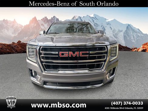 Used 2021 GMC Yukon SLT w/ Rear Media and Nav Package image 21