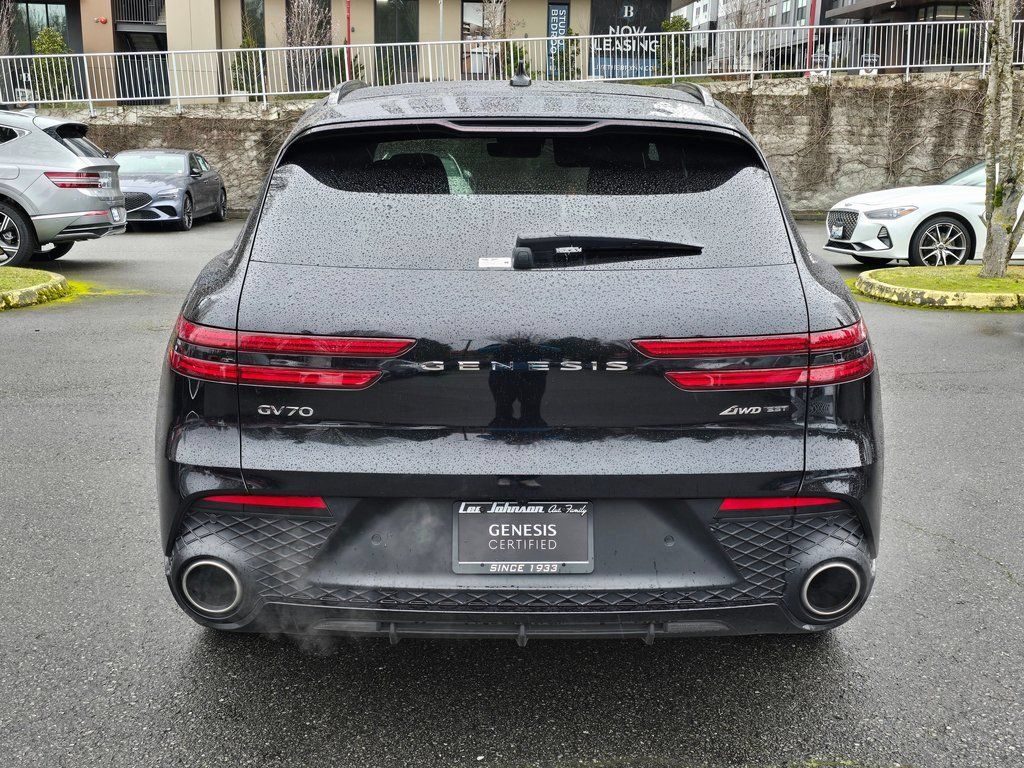 Certified 2025 Genesis GV70 3.5T Sport w/ Sport Prestige Package AWD/4WD image 4