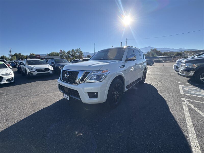 Used 2019 Nissan Armada Platinum w/ Captain's Chairs Package AWD/4WD image 3