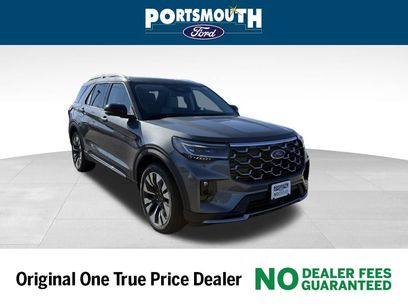 New 2026 Ford Explorer Platinum