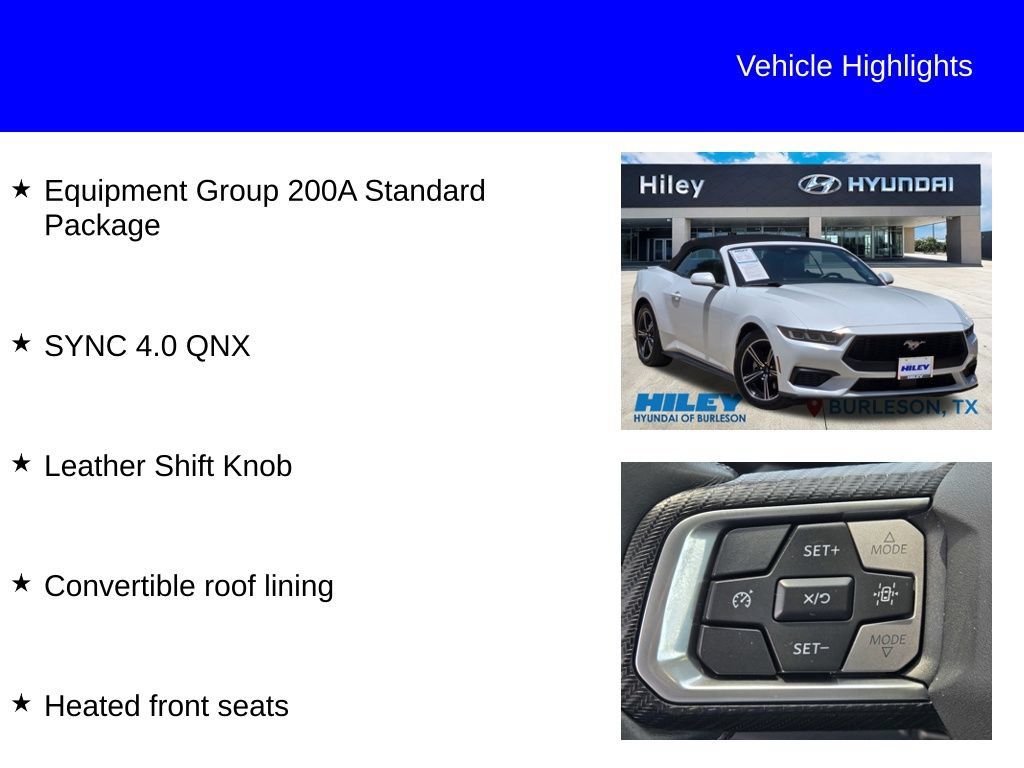 Used 2024 Ford Mustang Premium RWD image 9
