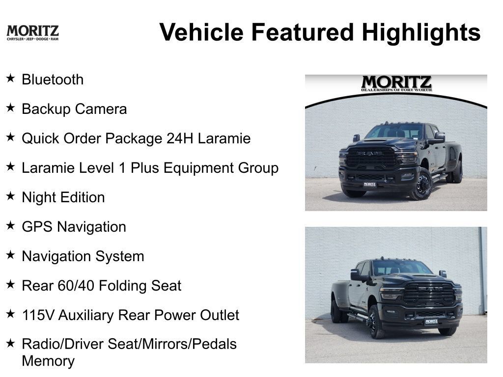 New 2026 RAM 3500 Laramie w/ Night Edition AWD/4WD image 7