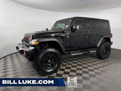 Certified 2025 Jeep Wrangler Unlimited Sport