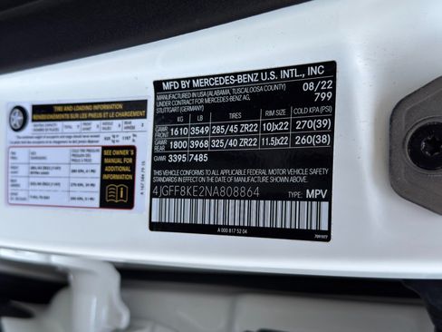 Used 2022 Mercedes-Benz GLS 63 AMG 4MATIC image 58