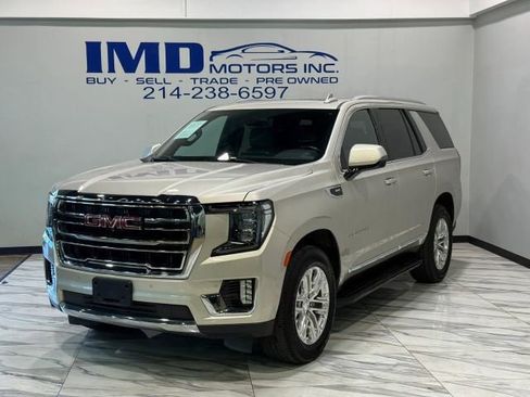 Used 2021 GMC Yukon SLT w/ SLT Luxury Plus Package AWD/4WD image 1