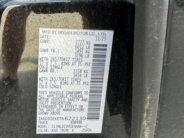 Used 2026 Nissan Frontier 4x4 Crew Cab image 31