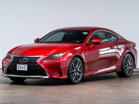 Used 2015 Lexus RC 350 w/ F Sport w/Summer Tires RWD image 3