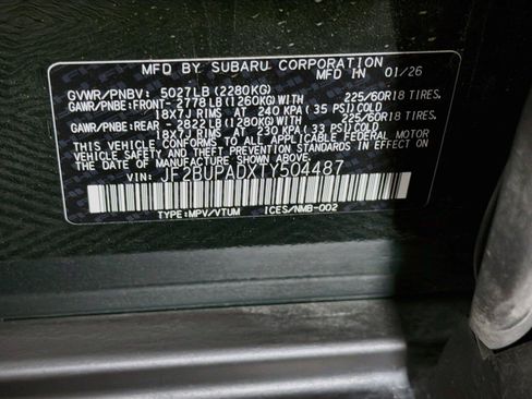 Used 2026 Subaru Outback Premium AWD/4WD image 39