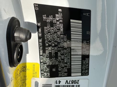 Used 2013 Toyota Sienna Limited w/ Premium Pkg FWD image 15