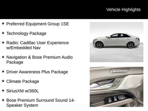 Certified 2021 Cadillac CT4 Sport AWD/4WD image 27