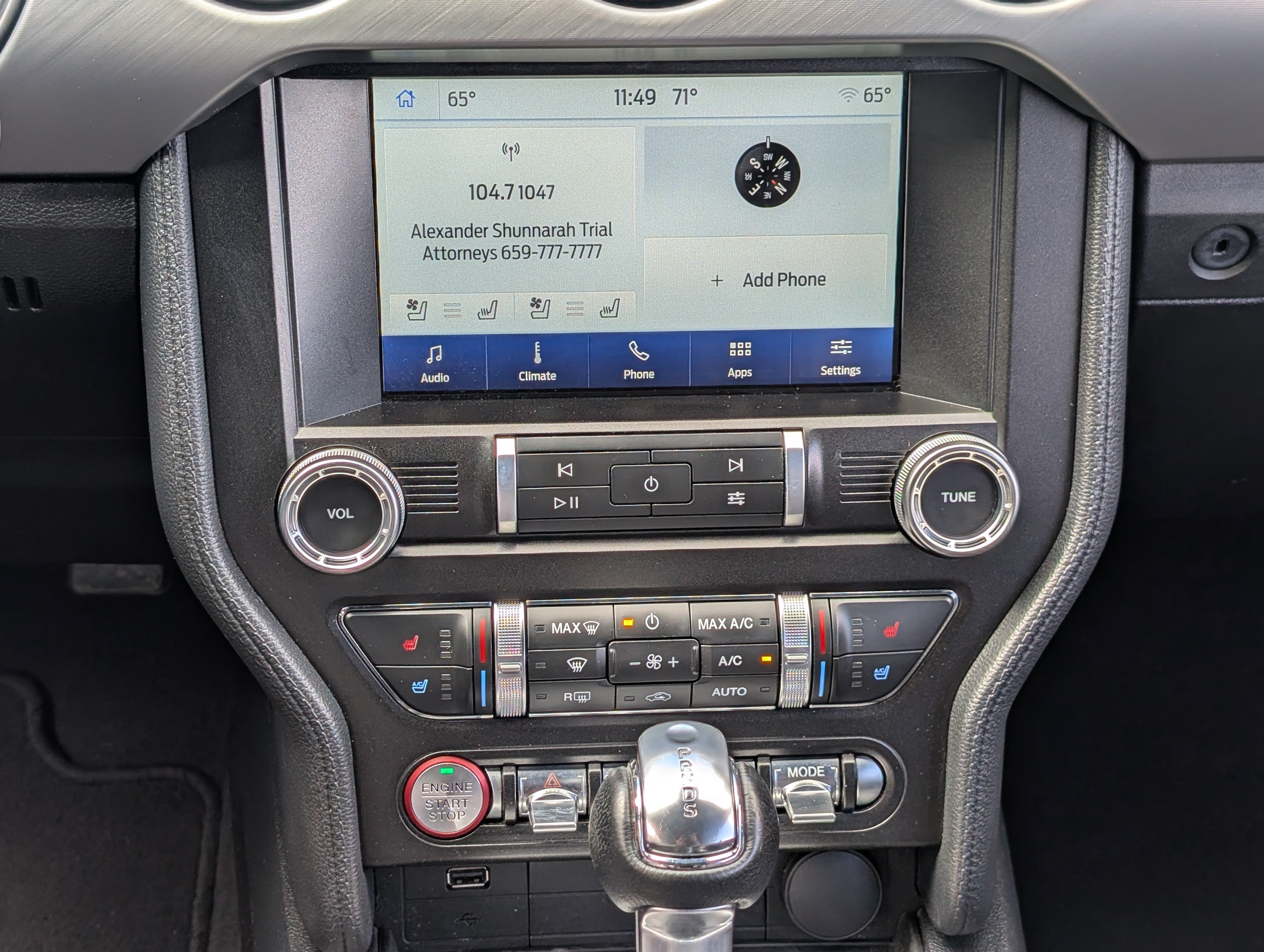 Used 2022 Ford Mustang Premium w/ Black Accent Package RWD image 23