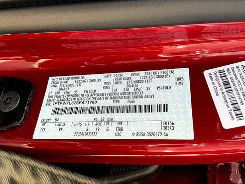 Used 2025 Ford F150 Platinum image 69