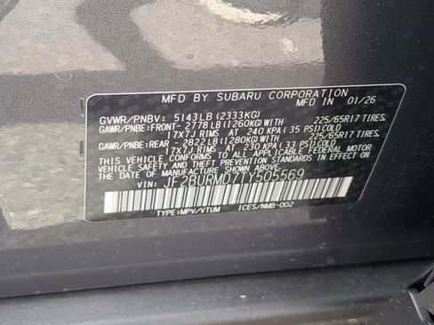 New 2026 Subaru Outback Wilderness AWD/4WD image 45