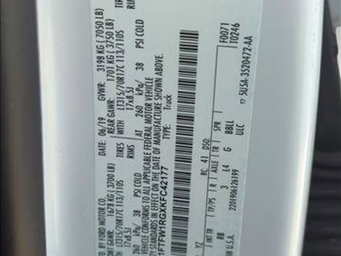 Used 2019 Ford F150 Raptor w/ Equipment Group 802A Luxury image 27