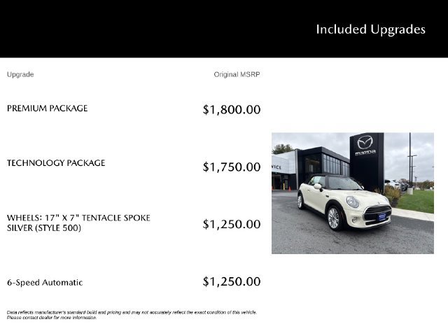 Used 2017 MINI Cooper Convertible FWD image 5